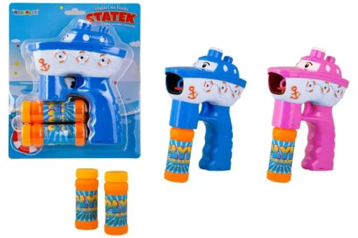 NORIMPEX Aparat / pistolet do baniek mydlanych Statek, bańki mydlane NO-1002354 mix cena za 1 szt