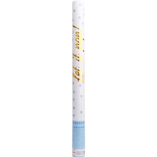 AMSCAN Armatka konfetti Blue papier okrągły 60cm 9916468