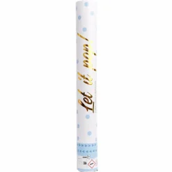AMSCAN Armatka konfetti Blue papier okrągły 40cm 9916467