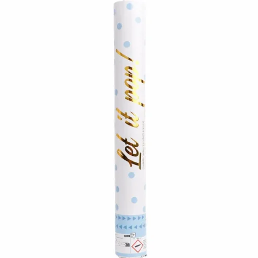 AMSCAN Armatka konfetti Blue papier okrągły 40cm 9916467