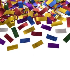 AMSCAN Armatka konfetti Multicolor folia czterokątna 60cm 9916480