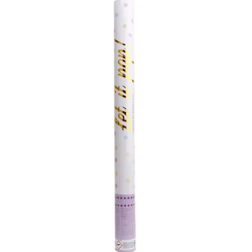 AMSCAN Armatka konfetti Multicolor Pastel papier okrągły 60cm 9916474