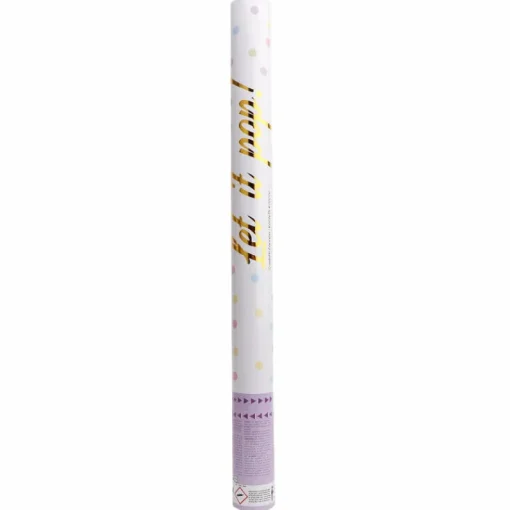 AMSCAN Armatka konfetti Multicolor Pastel papier okrągły 60cm 9916474