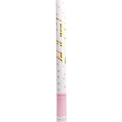 AMSCAN Armatka konfetti Pink papier okrągły 60cm 9916471