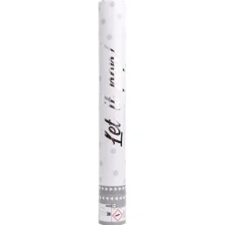 AMSCAN Armatka konfetti White papier okrągły 40cm 9916658