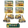 BIGTOYS Auto budowlane ze znakami drogowymi BA2894 mix cena za 1 szt