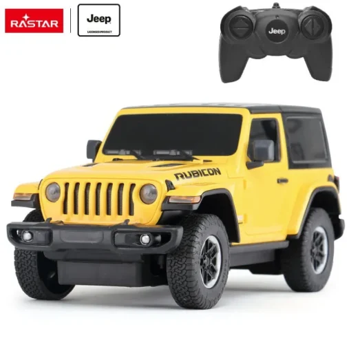 RASTAR Auto na radio JEEP Wrangler Rubicon 1:24 79500