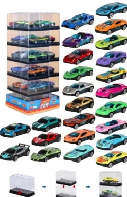 NORIMPEX Auto Straż pożarna w klocku 2001191 mix cena za 1 szt