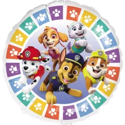 AMSCAN Balon foilowy Standard Paw Patrol 43cm S60 zapakowany 4494775