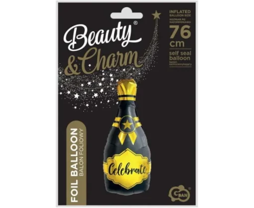 GODAN Balon foliowy B&C Szampan Celebrate 35x76 cm