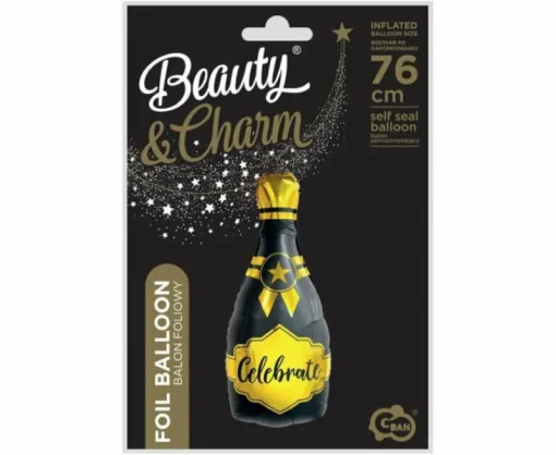 GODAN Balon foliowy B&C Szampan Celebrate 35x76 cm