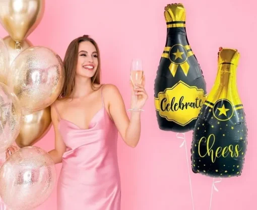 GODAN Balon foliowy B&C Szampan Celebrate 35x76 cm
