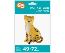 GODAN Balon foliowy Lampart 49x72cm