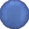 AMSCAN Balon foliowy Lustre Azure niebieski okrągły 43cm 9914095