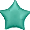 AMSCAN Balon foliowy Lustre Jade Green gwiazda 48cm luzem 9914106-92