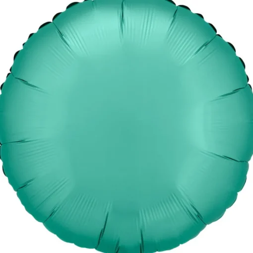 AMSCAN Balon foliowy Lustre Jade Green okrągły 43cm 9914104
