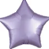 AMSCAN Balon foliowy Lustre Pastel lilac gwiazda 48cm 9914124