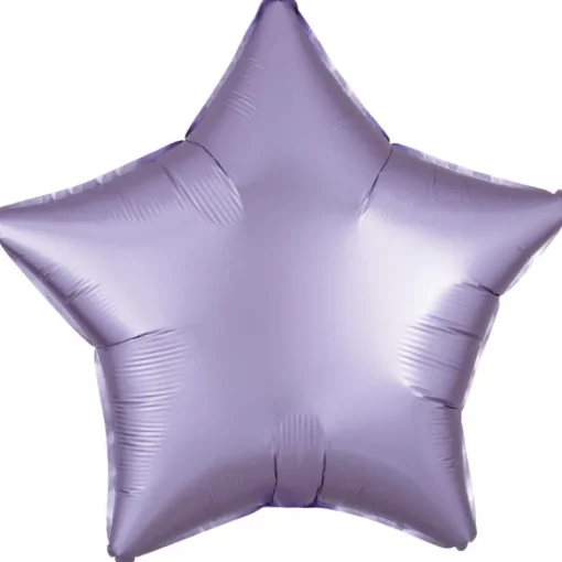 AMSCAN Balon foliowy Lustre Pastel lilac gwiazda 48cm 9914124
