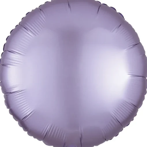 AMSCAN Balon foliowy Lustre Pastel lilac okrągły 43cm 9914122