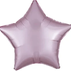AMSCAN Balon foliowy Lustre Pastel różowy gwiazda 48cm 9914121