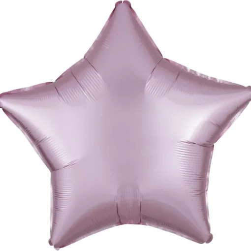 AMSCAN Balon foliowy Lustre Pastel różowy gwiazda 48cm 9914121