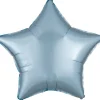 AMSCAN Balon foliowy Lustre Pastel niebieski gwiazda 48cm 9914118