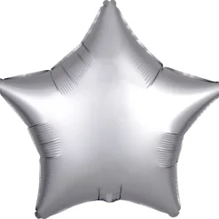 AMSCAN Balon foliowy Lustre srebrny gwiazda 48cm luzem 9914127-92