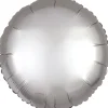 AMSCAN Balon foliowy Lustre srebrny okrągły 43cm 9914125