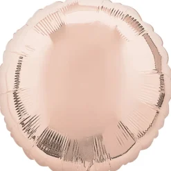 AMSCAN Balon foliowy metalik różowe złoto okrągły 43cm luzem 9914092-92