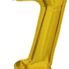 AMSCAN Balon foliowy mini cyfra 7 ze stopką złoto 22x40cm 9910075