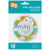 GODAN Balon foliowy Witaj w domu, 18"