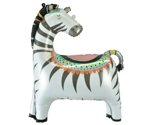 GODAN Balon foliowy Zebra, 58x73 cm
