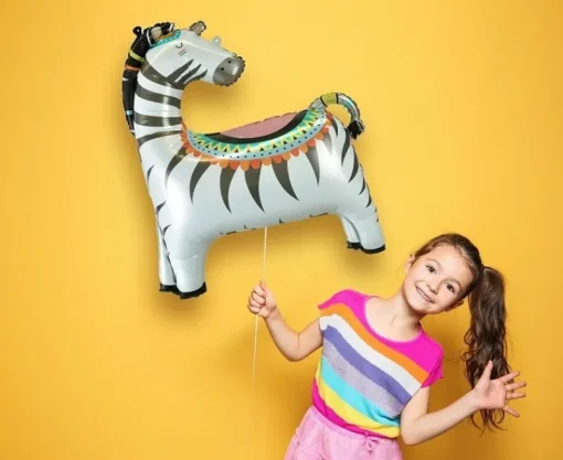 GODAN Balon foliowy Zebra, 58x73 cm