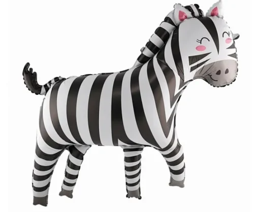 GODAN Balon foliowy Zebra 80x78cm