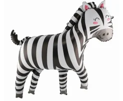 GODAN Balon foliowy Zebra 80x78cm