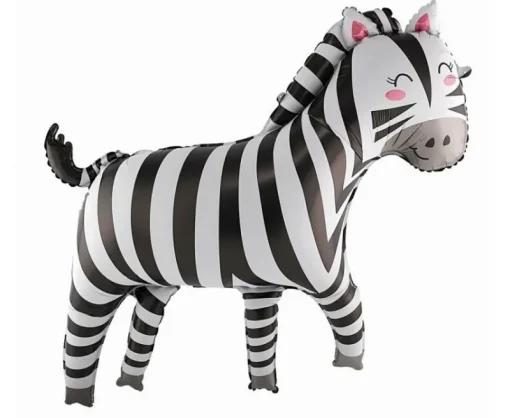 GODAN Balon foliowy Zebra 80x78cm