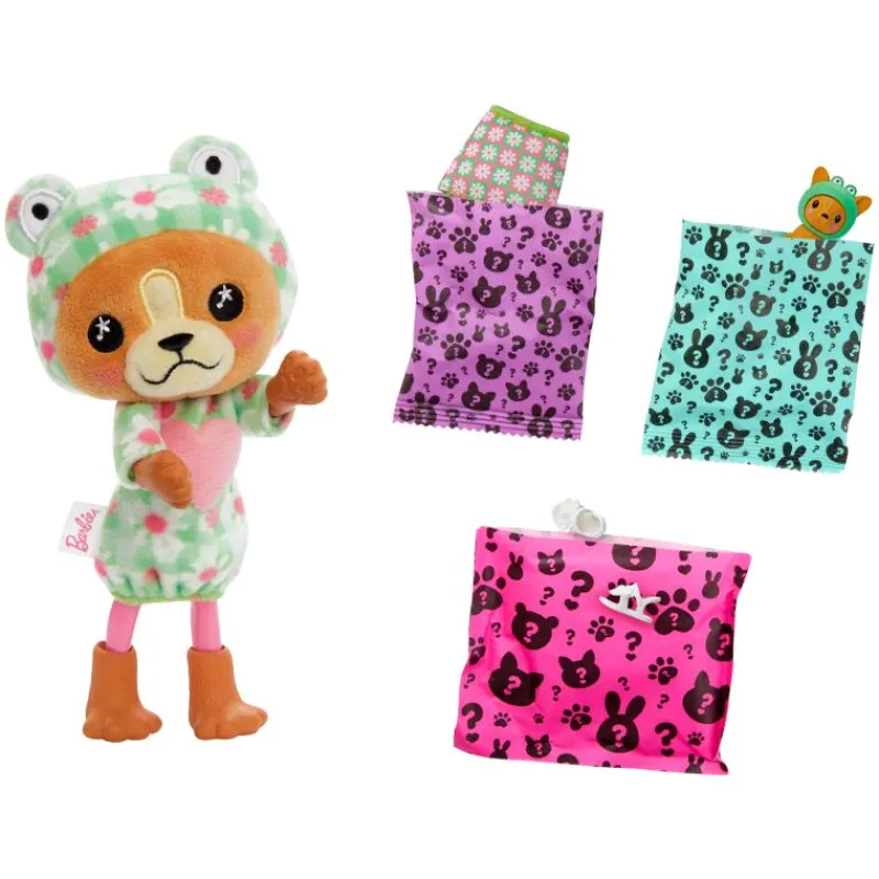 MATTEL Barbie Cutie Reveal Chelsea Lalka Piesek-Żaba HRK29