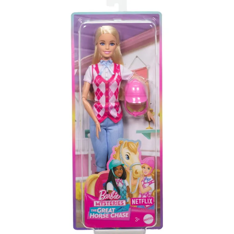 MATTEL Barbie Dżokejka Malibu Lalka filmowa HXJ38