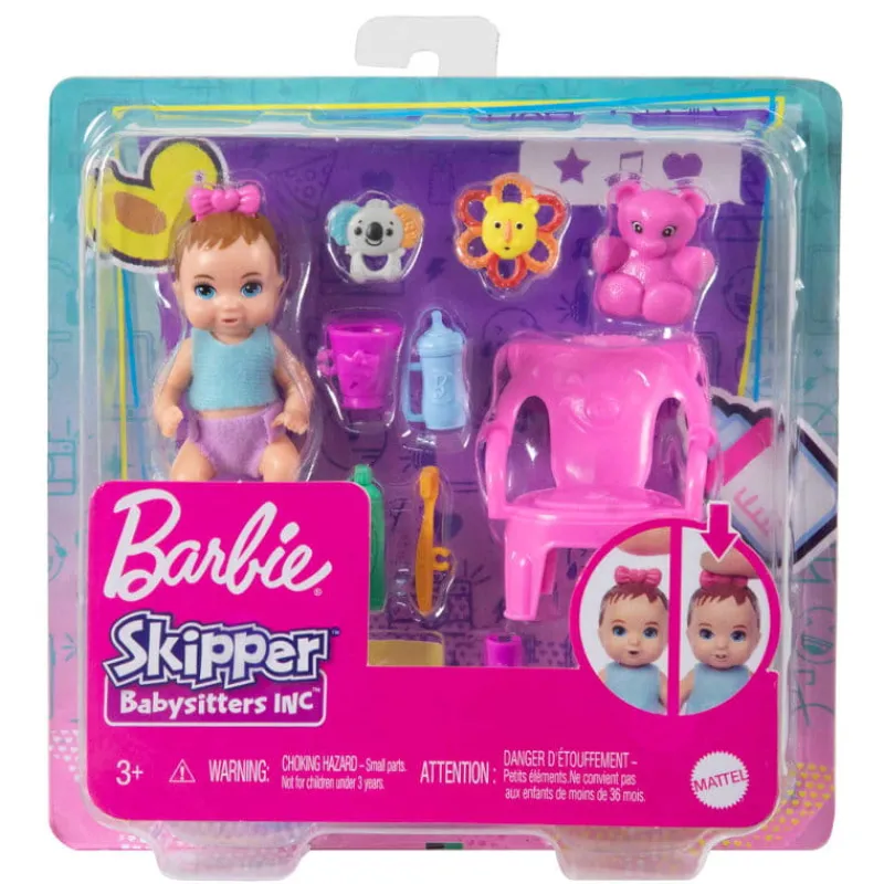MATTEL Barbie Dziecko lalka + akcesoria Mix