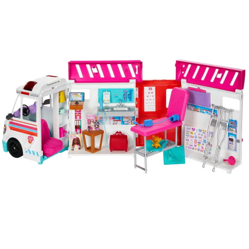 MATTEL Barbie Karetka Mobilna klinika zestaw HKT79 p1