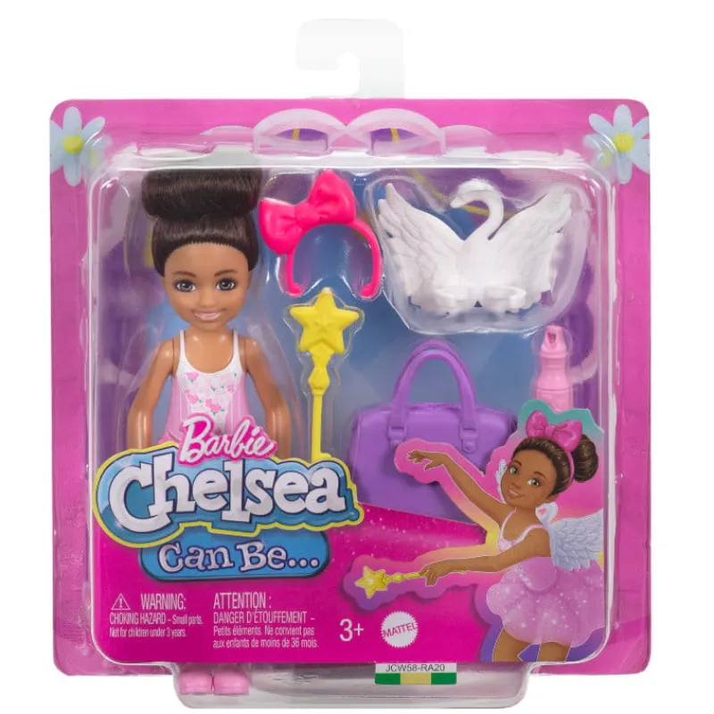 MATTEL Barbie Lalka Chelsea Kariera Baletnica JCW58 GTN86