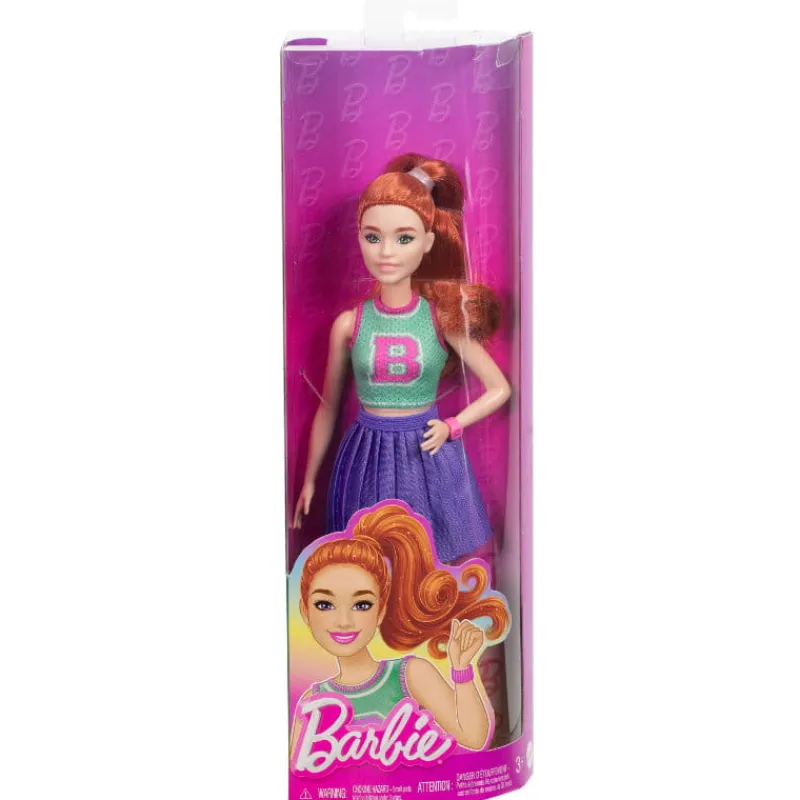 MATTEL Barbie Lalka Fashionistas w stroju cheerleaderki 232 HYT90