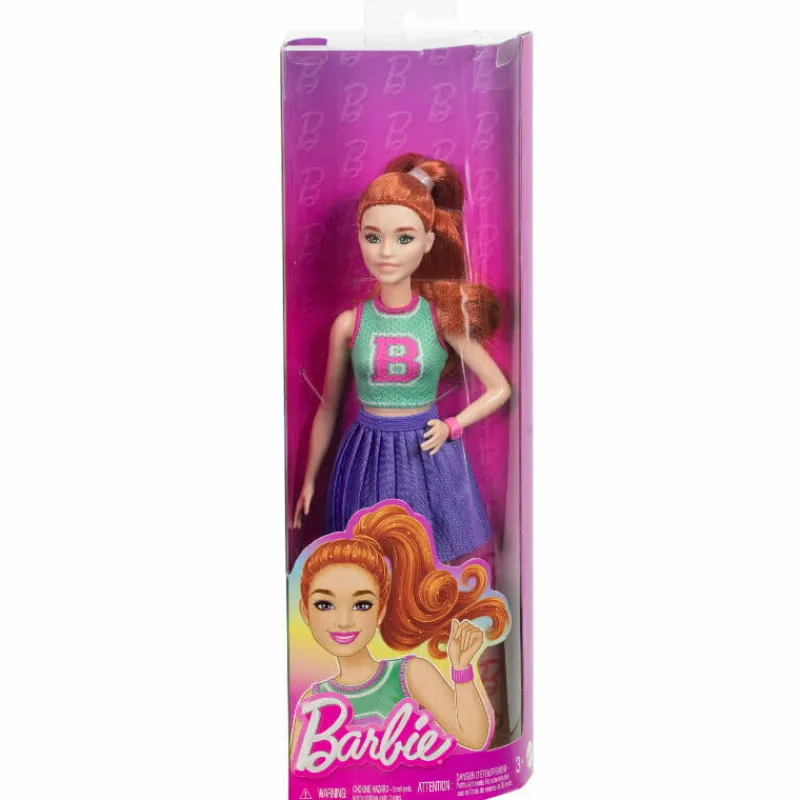 MATTEL Barbie Lalka Fashionistas w stroju cheerleaderki 232 HYT90