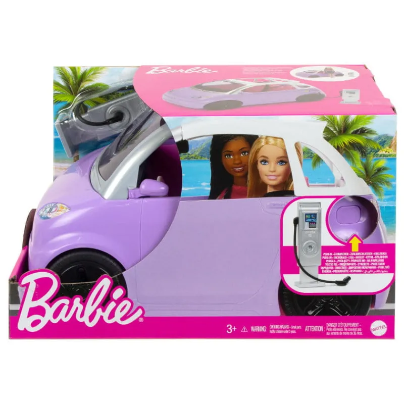 MATTEL Barbie Samochód elektryczny HJV36