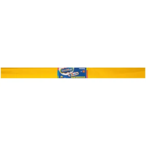 MAJEWSKI Bibuła marszczona 50 x 200cm kol. 04 żółty ciemny p10, cena za 1 szt