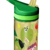 KIDS EUROSWAN Bidon butelka na wodę 400ml Tritan Crazy Dino