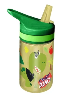 KIDS EUROSWAN Bidon butelka na wodę 400ml Tritan Crazy Dino