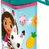 KIDS EUROSWAN Bidon kwadratowy 500ml PP Koci Domek Gabi Gabby's Dollhouse GD00073