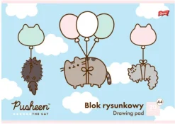 MAJEWSKI Blok rysunkowy A4 20k PUSHEEN p10