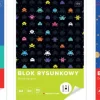 INTERDRUK Blok rysunkowy biały A4 50 kartek 90g UV Game Over mix cena za 1 szt